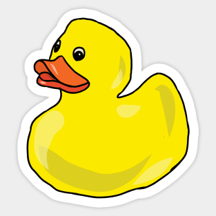 rubber ducky Sticker